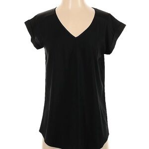 Black V-Neck blouse